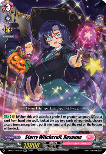 D-LBT04/18EN Starry Witchcraft, Rosanne RR