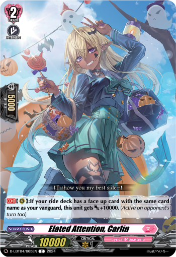 D-LBT04/65EN Elated Attention, Carlin C