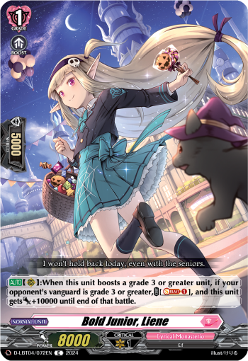 D-LBT04/72EN Bold Junior, Liene C