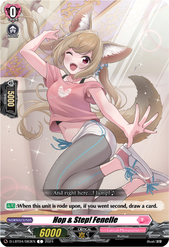 D-LBT04/83EN Hop & Step! Fenelle C