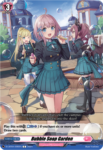 D-LBT04/90EN Bubble Soap Garden C