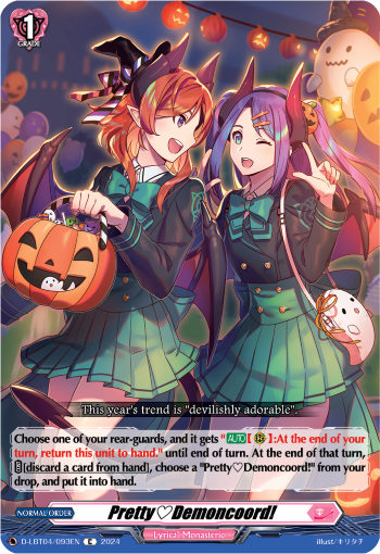 D-LBT04/93EN Pretty♡Demoncoord! C