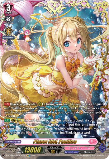 D-LBT04/FFR06EN Planet Idol, Pacifica FFR