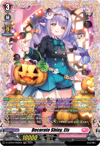 D-LBT04/FR02EN Decorate Shiny, Els FR