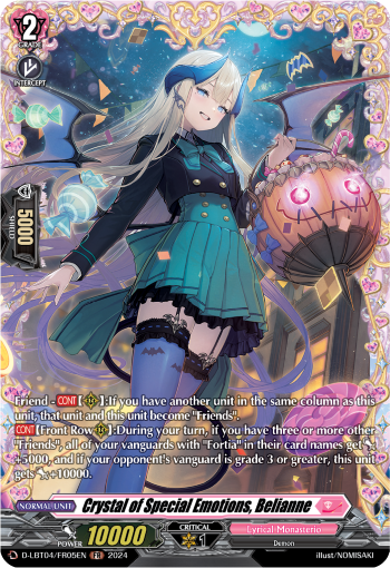 D-LBT04/FR05EN Crystal of Special Emotions, Belianne FR