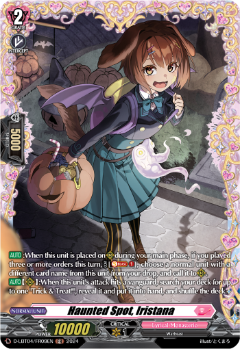 D-LBT04/FR09EN Haunted Spot, Iristana FR