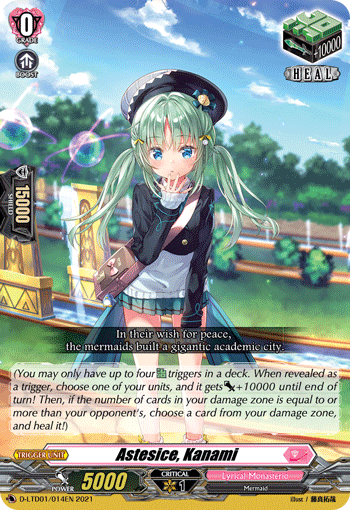 D-LTD01/014EN Astesice, Kanami TD (RRR Foil)