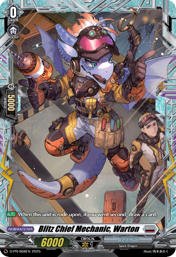 D-PR/668EN Blitz Chief Mechanic, Warton PR Dseries