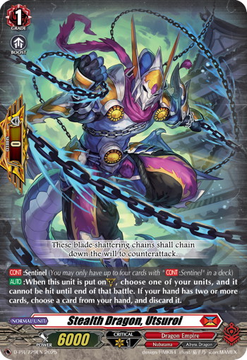 D-PR/729EN Stealth Dragon, Utsuroi PR