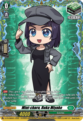 D-PR/980EN Mini-chara, Raika Koshiba PR Dseries