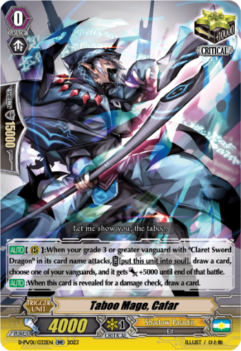 D-PV01/032EN Taboo Mage, Cafar RR