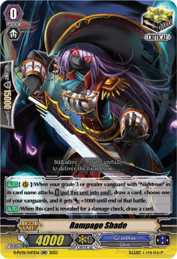 D-PV01/047EN Rampage Shade RR