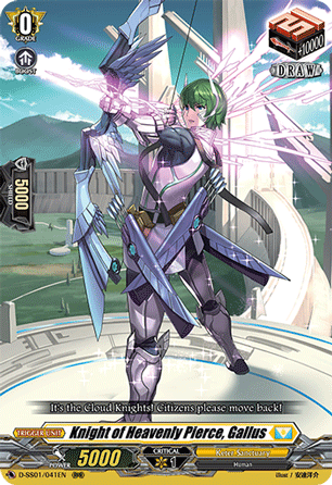 D-SS01/041EN Knight of Heavenly Pierce, Gallus RRR