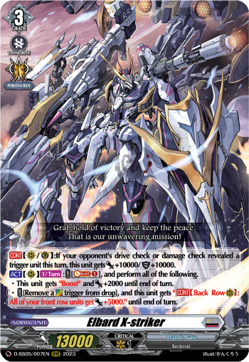 D-SS05/007EN Elbard X-striker RRR