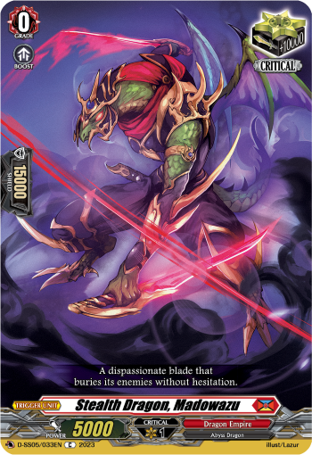 D-SS05/033EN Stealth Dragon, Madowazu C