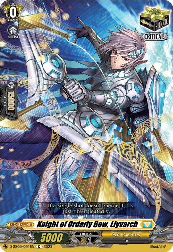 D-SS05/051EN Knight of Orderly Bow, Llyvarch C