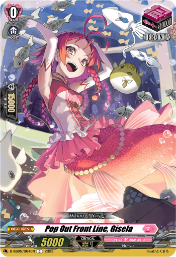 D-SS05/064EN Pop Out Front Line, Gisela C