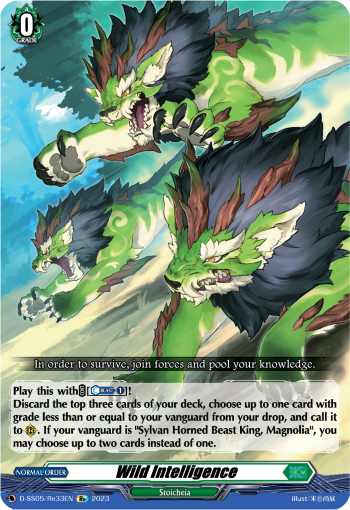 D-SS05/Re33EN Wild Intelligence Re