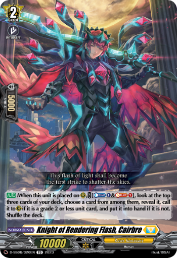 D-SS06/020EN Knight of Rendering Flash, Cairbre TD