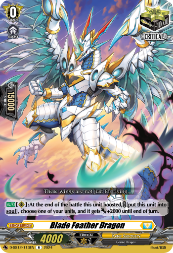 D-SS12/113EN Blade Feather Dragon R