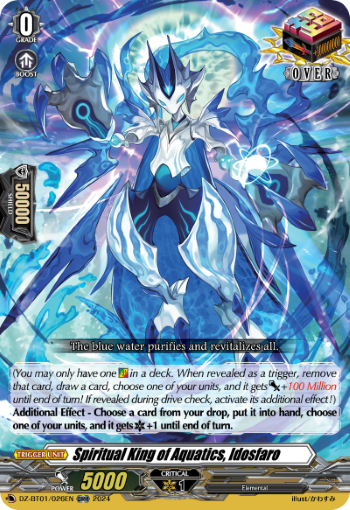 DZ-BT01/026EN Spiritual King of Aquatics, Idosfaro ORR