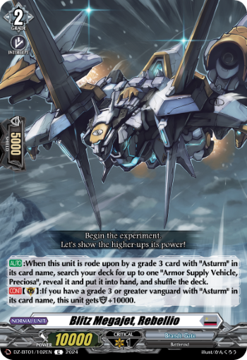 DZ-BT01/102EN Blitz Megajet, Rebellio C