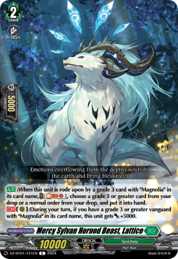 DZ-BT01/121EN Mercy Sylvan Horned Beast, Lattice C