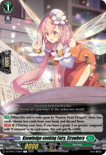 DZ-BT01/126EN Knowledge-seeking Fairy, Strawbera C