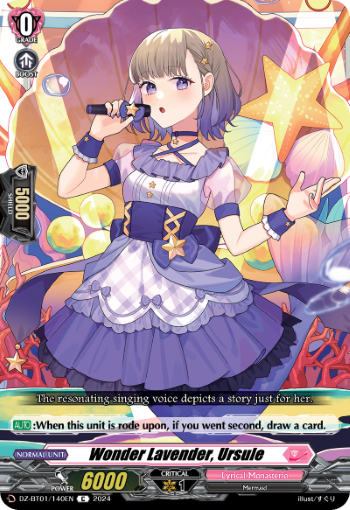 DZ-BT01/140EN Wonder Lavender, Ursule C