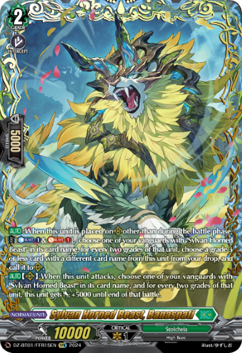 DZ-BT01/FFR15EN Sylvan Horned Beast, Banaspati FFR