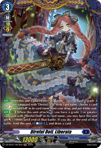 DZ-BT01/FR13EN Direful Doll, Liberata FR