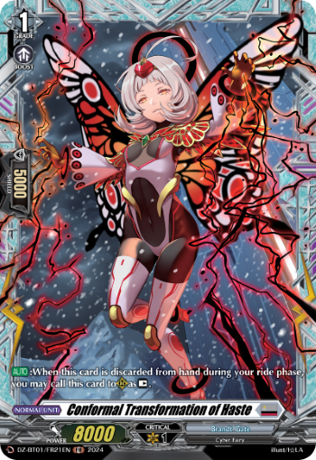 DZ-BT01/FR21EN Conformal Transformation of Haste FR