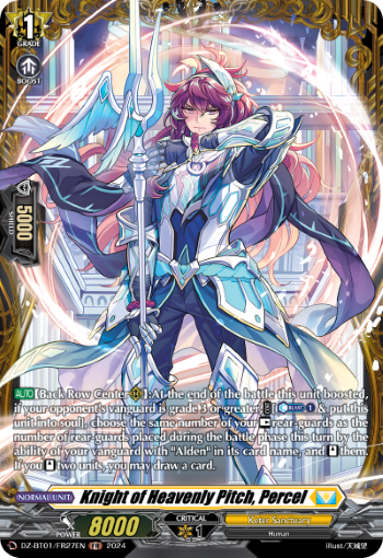 DZ-BT01/FR27EN Knight of Heavenly Pitch, Percel FR