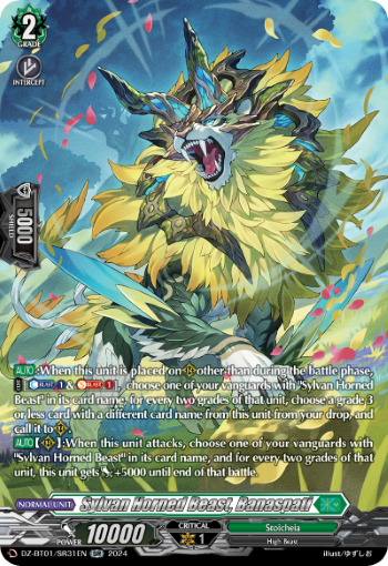 DZ-BT01/SR31EN Sylvan Horned Beast, Banaspati SR