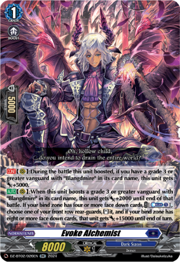 DZ-BT02/026EN Evoke Alchemist RR