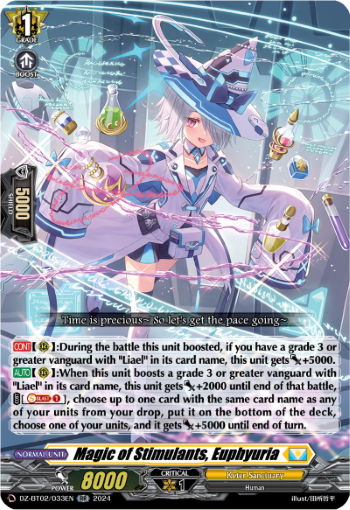 DZ-BT02/033EN Magic of Stimulants, Euphyuria RR