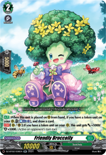 DZ-BT02/036EN Friendly Broccolly RR