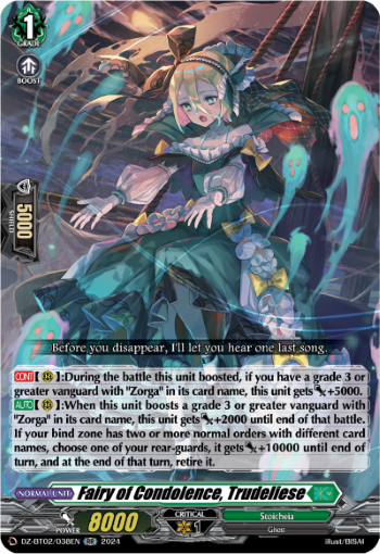 DZ-BT02/038EN Fairy of Condolence, Trudeliese RR