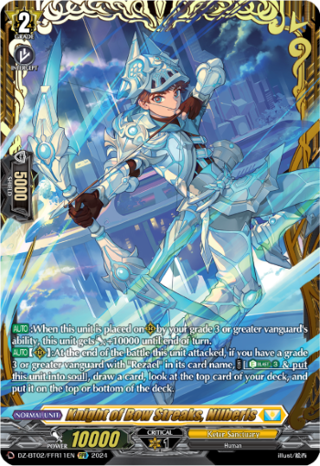 DZ-BT02/FFR11EN Knight of Bow Streaks, Nilberis FFR