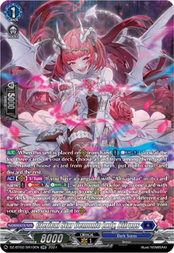 DZ-BT02/SR10EN Clerical Star Demonic Lady, Bifrons SR