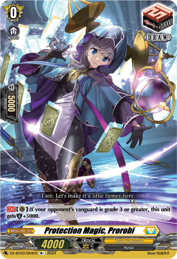 DZ-BT03/054EN Protection Magic, Prorobi R+