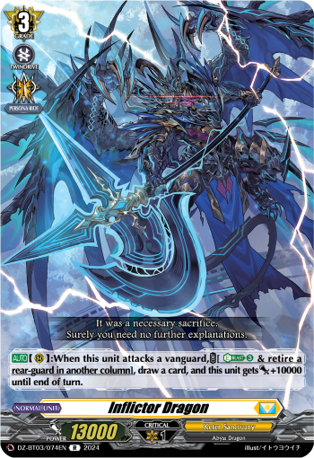 DZ-BT03/074EN Inflictor Dragon R