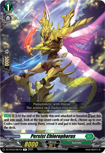 DZ-BT03/081EN Persist Chlorophorus R DZBT03