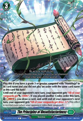 DZ-BT03/127EN The Principles of Unsatisfactoriness C DZBT03