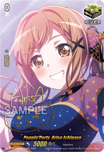 DZ-BT03/EX05EN-S Poppin'Party, Arisa Ichigaya EX