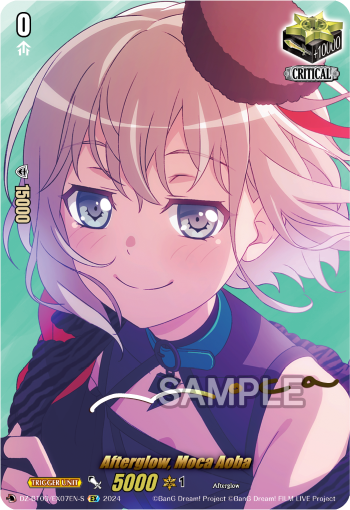 DZ-BT03/EX07EN-S Afterglow, Moca Aoba EX DZBT03