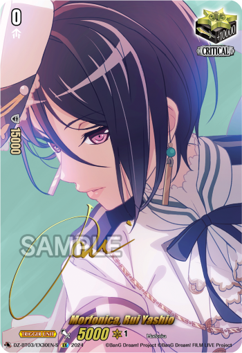 DZ-BT03/EX30EN-S Morfonica, Rui Yashio EX DZBT03