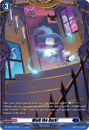 DZ-BT03/FR19EN Walk the Dark! FR DZBT03