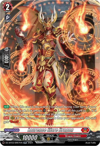 DZ-BT03/SR07EN Laurence Glare Dragon SR