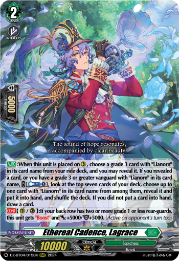 DZ-BT04/015EN Ethereal Cadence, Lagrace RRR